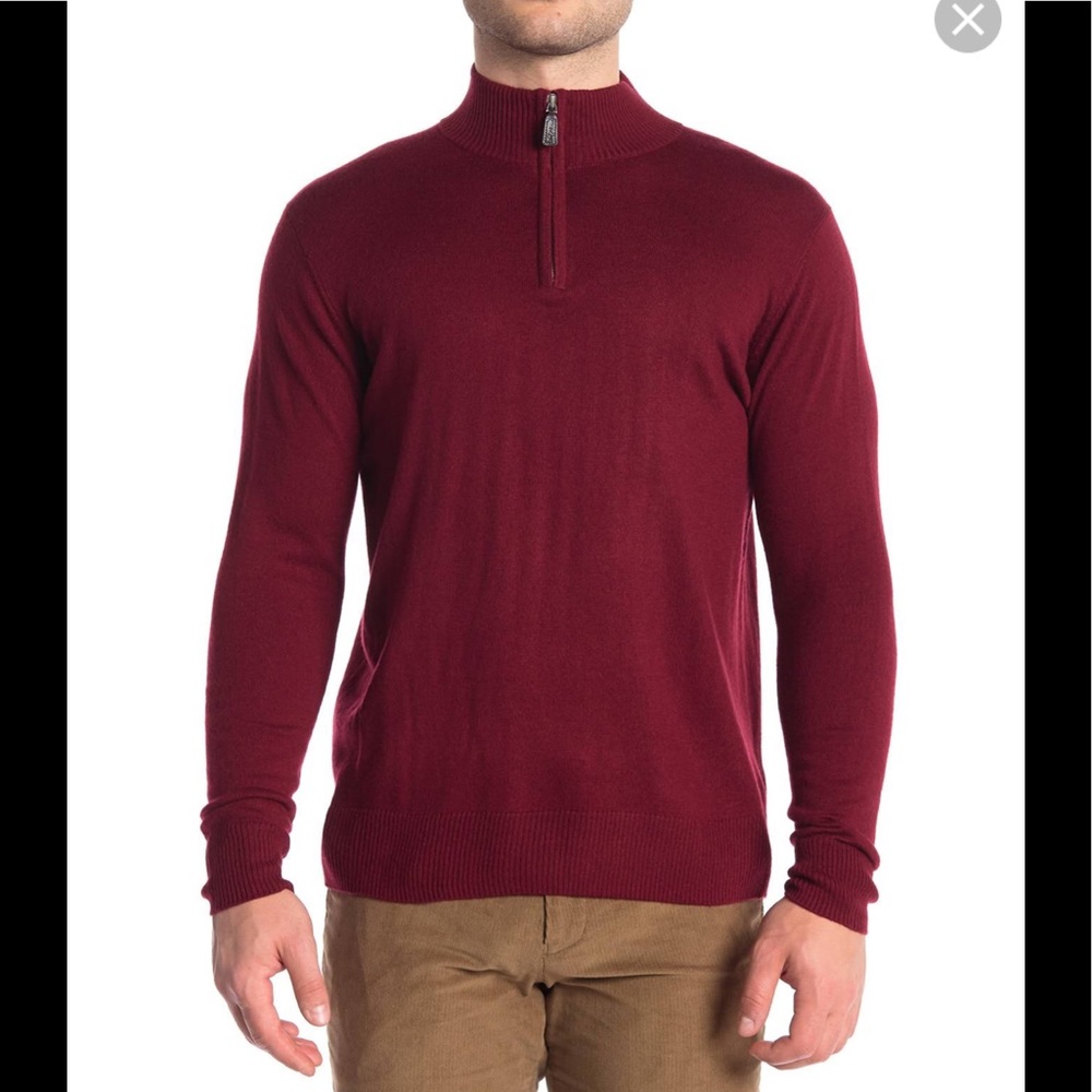 Oscar De Larenta Ribbed Sweater